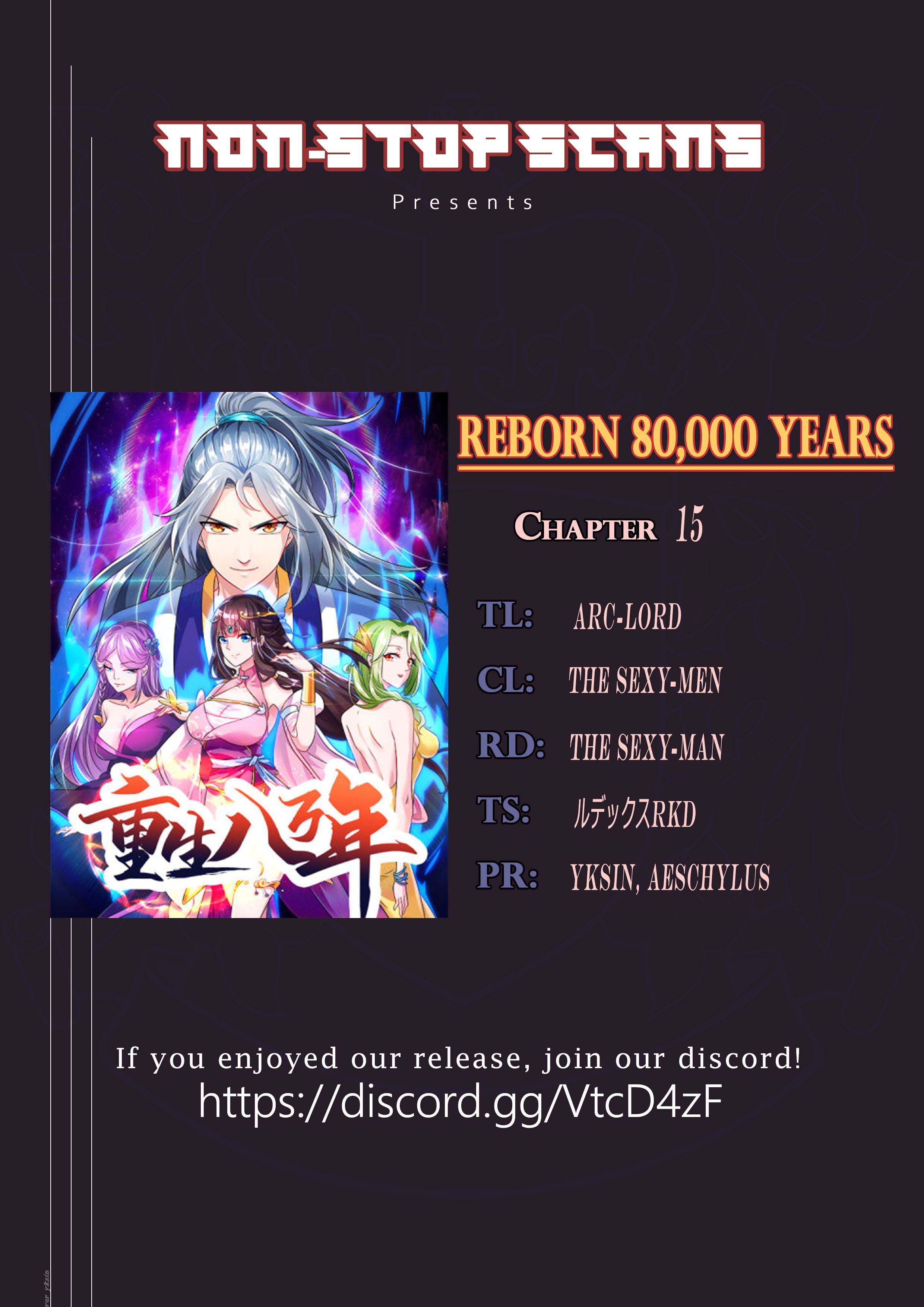 Reborn 80,000 years Chapter 15 1